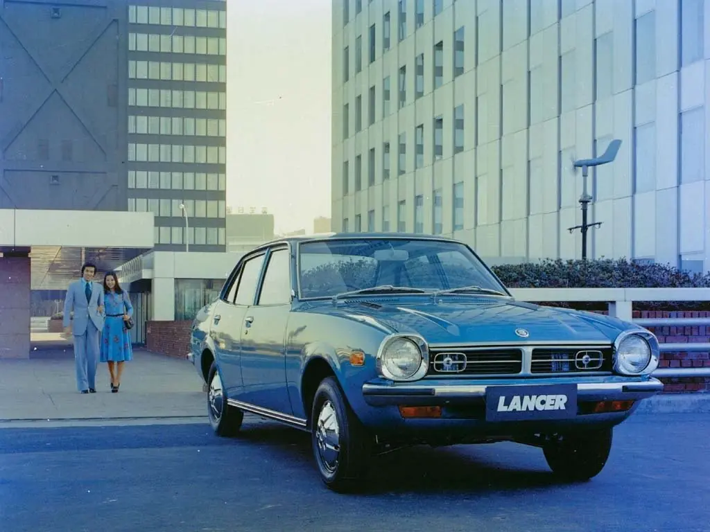 Mitsubishi Lancer (A70) 1 поколение, седан (02.1973 - 11.1976)